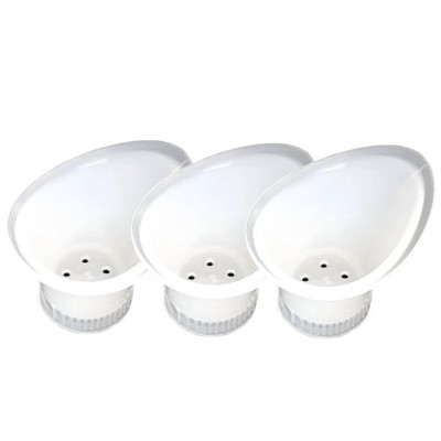 WASH+OUT Eye Wash Cup   Portable Eyewash Device   Emergency 3 pack, Clear
