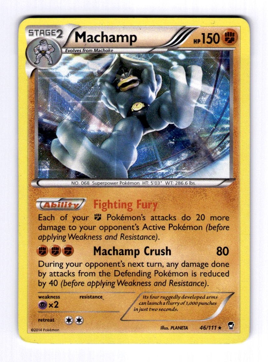 Machamp Generations #42 (2016) Holo MP Pokemon