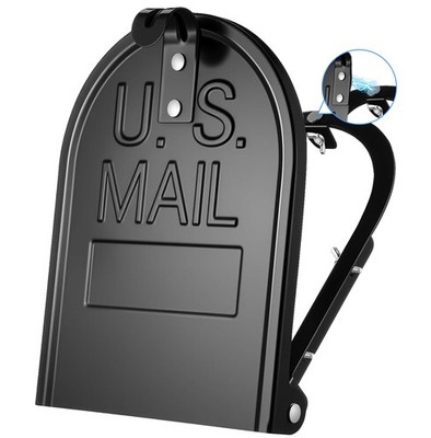 ⑬新品・保証書付 Tony トニー「風雅」ミクスドメディア　アールビバン Mailbox Door Replacement Black Metal Front Panel Fits 6 1/4 x 8 1
