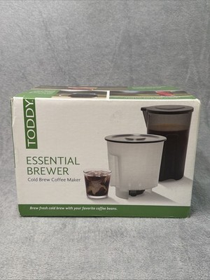 Toddy Essential Brewer Cold Brew Coffee Maker with Pitcher & Lid