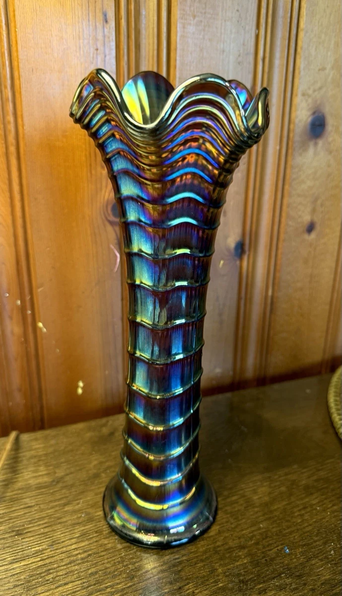 antique carnival glass vase products for sale | eBay