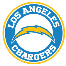 Los Angeles Chargers 3" Decal / FREE SHIPPING / Buy 2 Get 1 FREE