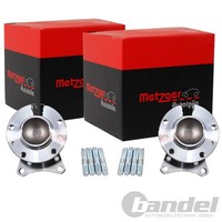 2X Metzger RADLAGER-SATZ Hinten Passend FÜR CitroËN Jumpy Fiat Scudo Peugeot