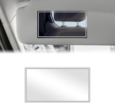Produktbild - Adiwo Auto Sonnenblende HD Make-up Spiegel, Tragbarer selbstklebender Auto