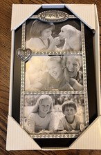 New Fetco Grandkids Collage Metal Picture Frame Holds 3 Photos little angels