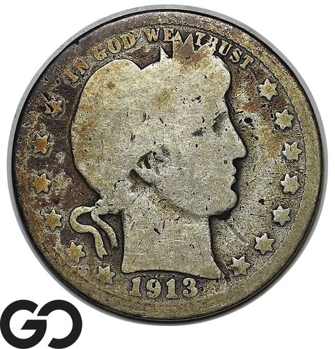 1913 Barber Quarter