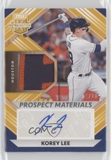 2022 Panini Elite Extra Edition Gold 4/10 Korey Lee #PMS-KL Auto 15t1