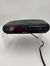 Sony Dream Machine ICF-C370 Alarm Clock-AM/FM Tested Working