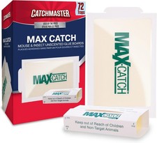 Catchmaster 72PK Mouse Traps Indoor Glue Traps Home Mouse Control Mice Catcher