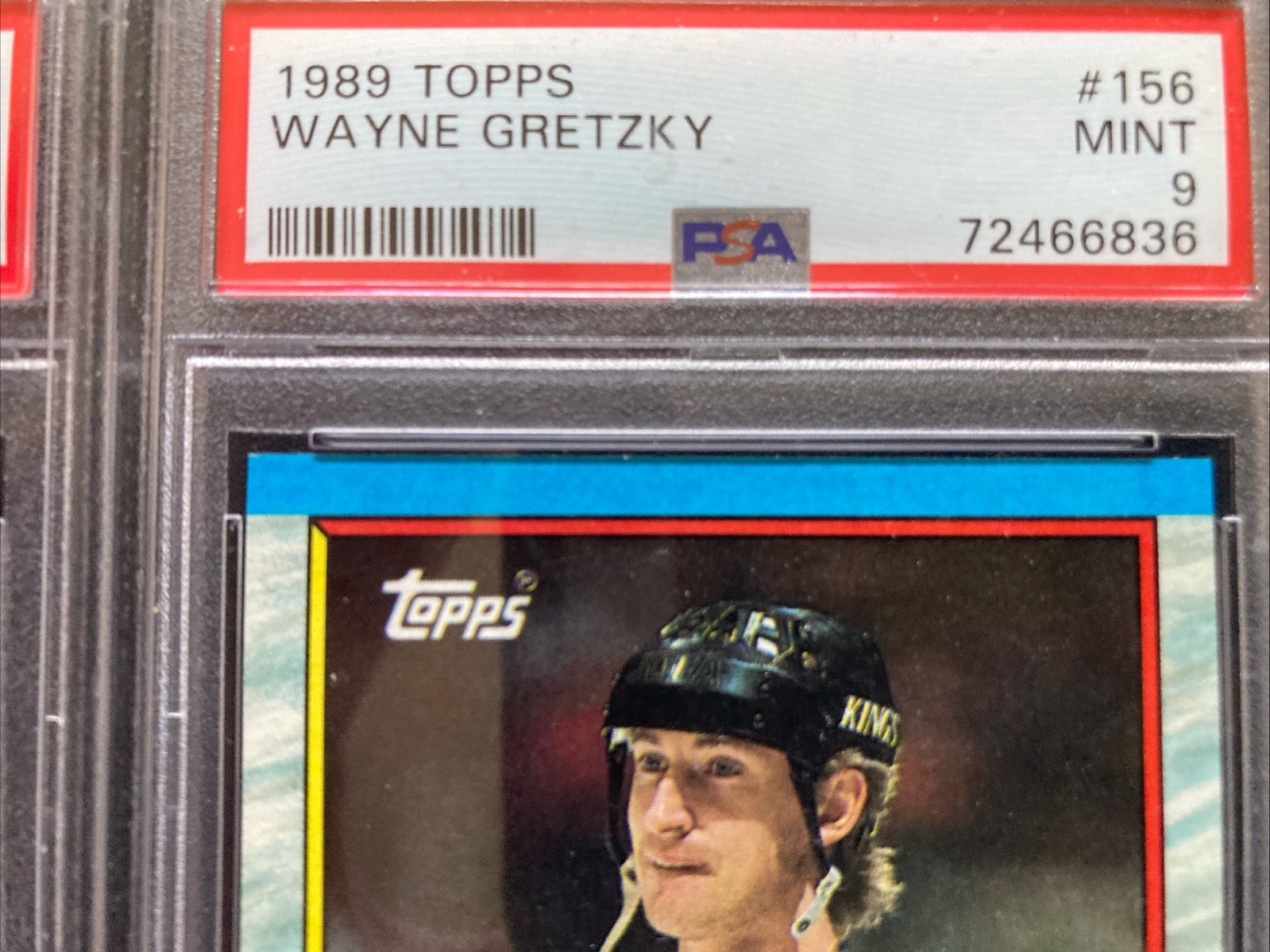 3-1989 O-PEE-CHE 2-#156/1-#325 LA KINGS GRETZKY HOF 3-PSA 9 ALL IN SEQUENCE NICE view 3