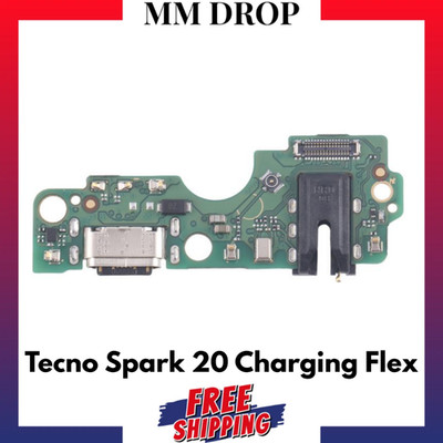 Für Tecno Spark 20 Ersatz Ladebuchse Dock Connector Mikrofon Flex - UK
