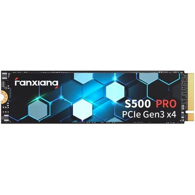 M.2 SSD 256GB NVMe PCIe 3.0 3000MB/s schwarz Festplatte