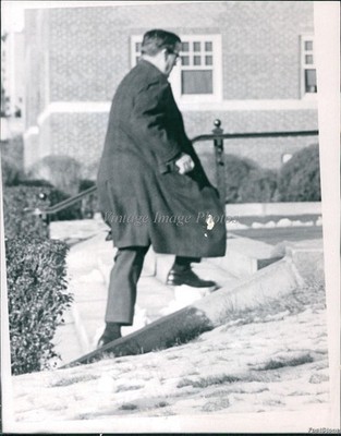 1965 John Kennedy Everett Voting Hearing Courthouse Historic Vintage Photo 7x9