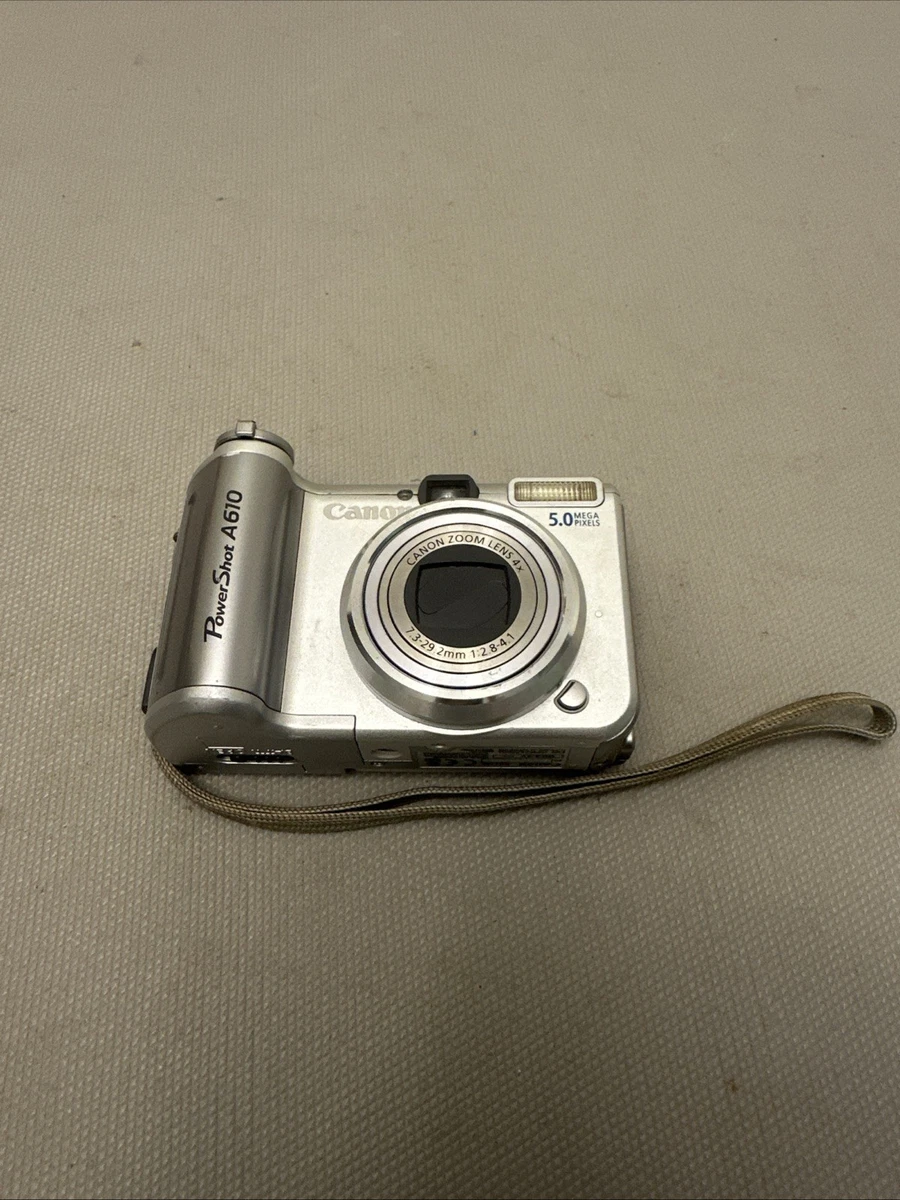 Canon PowerShot A610 Digital Cameras with DPOF Support for Sale