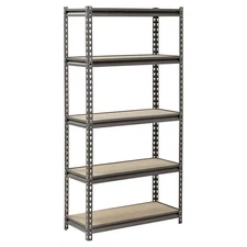 MUSCLE RACK  Boltless Shelving,Silver,Steel,800lbCap. 811NW3