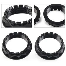 Pair Rear Axle Nut for Ducati V4 1098 1198 1199 1299 Motorcycle Black