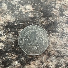 2007 Scouts 100th Anniversary 50p Fifty Pence Coin Circulated
