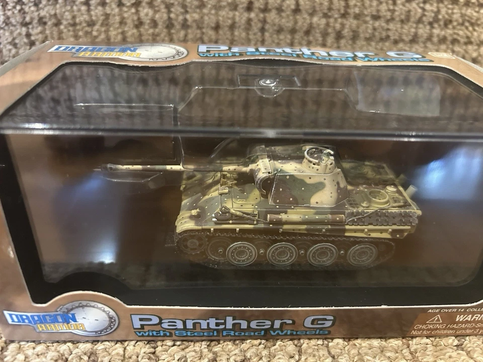Dragon Armor 1:72 Panther G w/Steel Wheels, Eilendorf Germany 1944, No. 60322 - Image 4 of 4