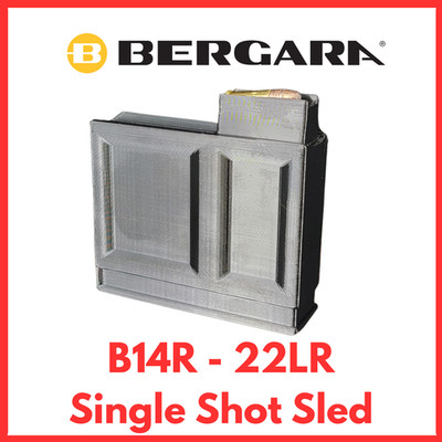 BERGARA B14R SINGLE SHOT SLED/ADAPTER - 22LR - Made in USA