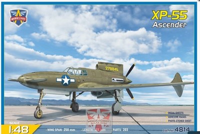 ModelSvit 4814 XP-55 Ascender Plastic model kit 1/48
