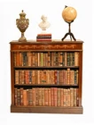 Sheraton Regency Bookcase - Single Open Front Low Bookcases Bespoke
