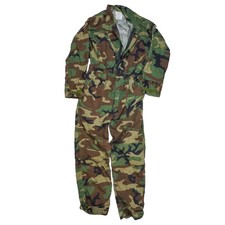 USGI Woodland Cold Weather Mechanics Coveralls - Medium