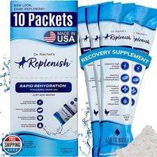 Replenish Dog Recovery Water Supplement - Dog Rehydration Liquid and Powder A