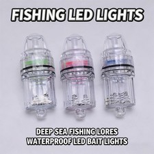 2PCS LED Underwater Fishing Light High Pressure Deep Sea Night Fishing Flashing