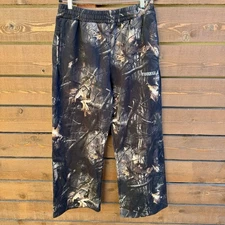 Men's YoungLA Dark Tree Camo Camouflage Barbed Wire Baggy Gym Sweatpants Sz XL