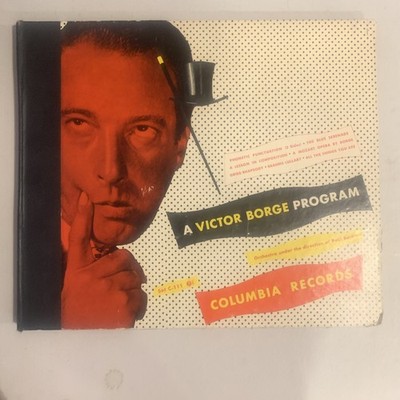 Victor Borge, 78 rpm Album(4), V+, A Victor Borge Program C-111