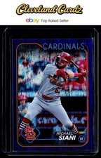 2024 Topps Update #US113 Michael Siani Purple Holofoil #/799