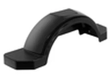 Fulton 008583 Plastic Trailer Fender w/Top & Side Steps 13" Tire Size Black