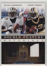 2012 Momentum Double Feature Materials /149 Devery Henderson Pierre Thomas 0zm3