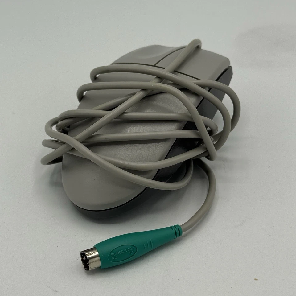 Vintage Genuine HP PS/2 Wired Rollerball  Mouse M-S34 New Unused - Image 2 of 4