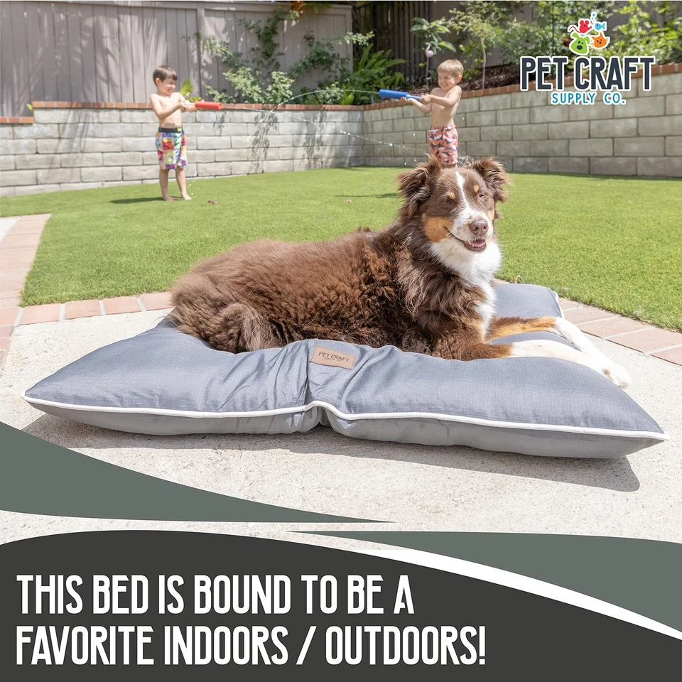 Super Snoozer Calmante Interior/Exterior Toda Temporada Resistente al Agua Duradero Perro... Foto 2 de 4