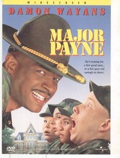 No Disc No Case ORIGINAL COVER ART Major Payne 1998 DVD Cover Damon Wayans