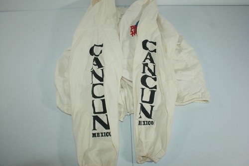 Rare Vintage Planet Hollywood Cancun Mexico Zip-Up Hooded Jacket Hoodie Large - Picture 8 of 12