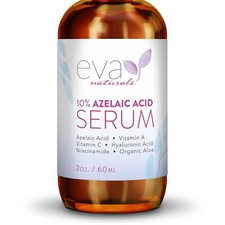 Azelaic Acid 10 Facial Serum, 2 oz., Skin Brightening Hyaluronic Acid...