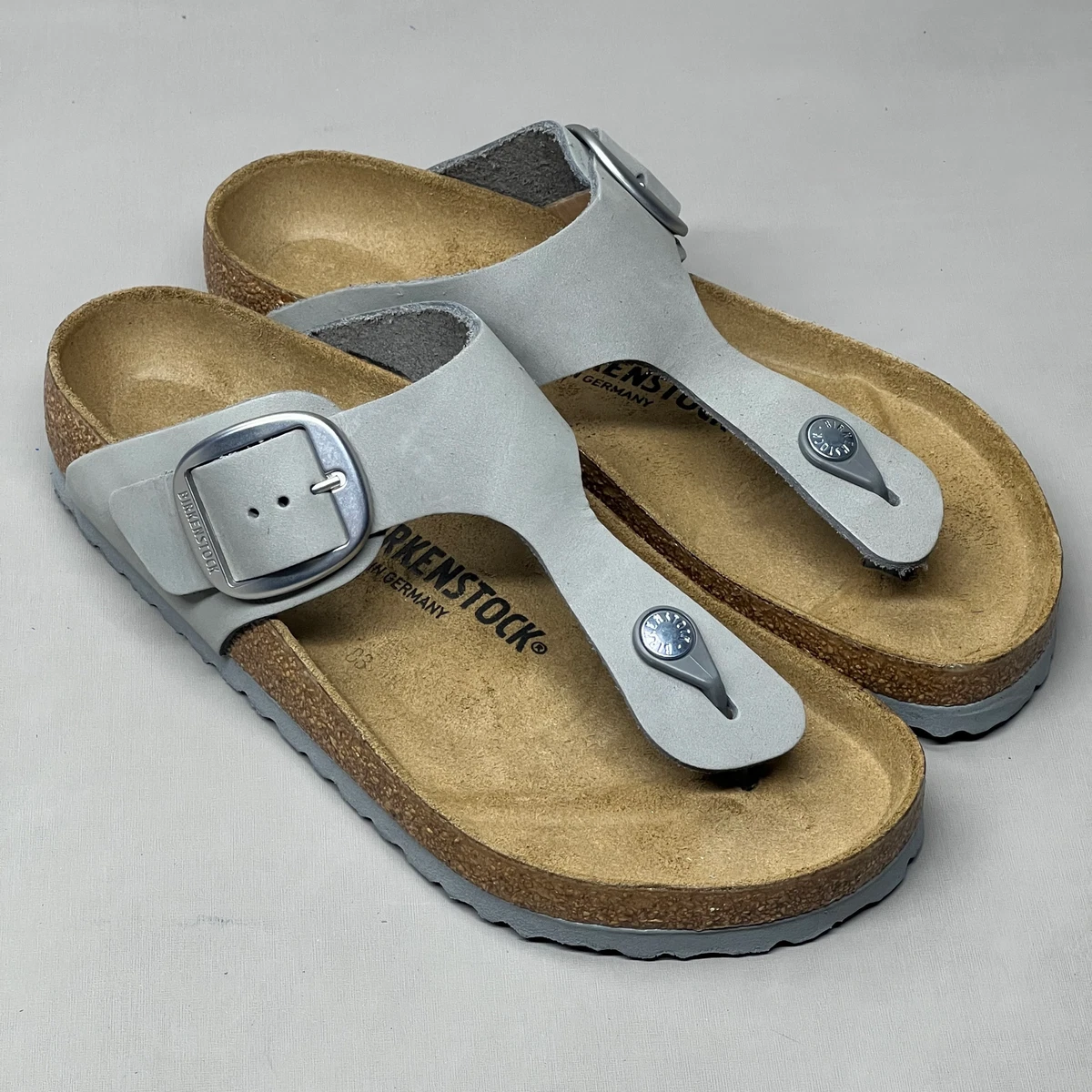 BIRKENSTOCK Gizeh Big Buckle Sandals Women's Sz 39 US 8 Regular