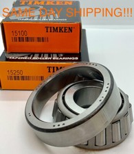TIMKEN MADE IN USA 15100/15250 Tapered Roller Bearing 1"x2.5"x0.8125" Inches