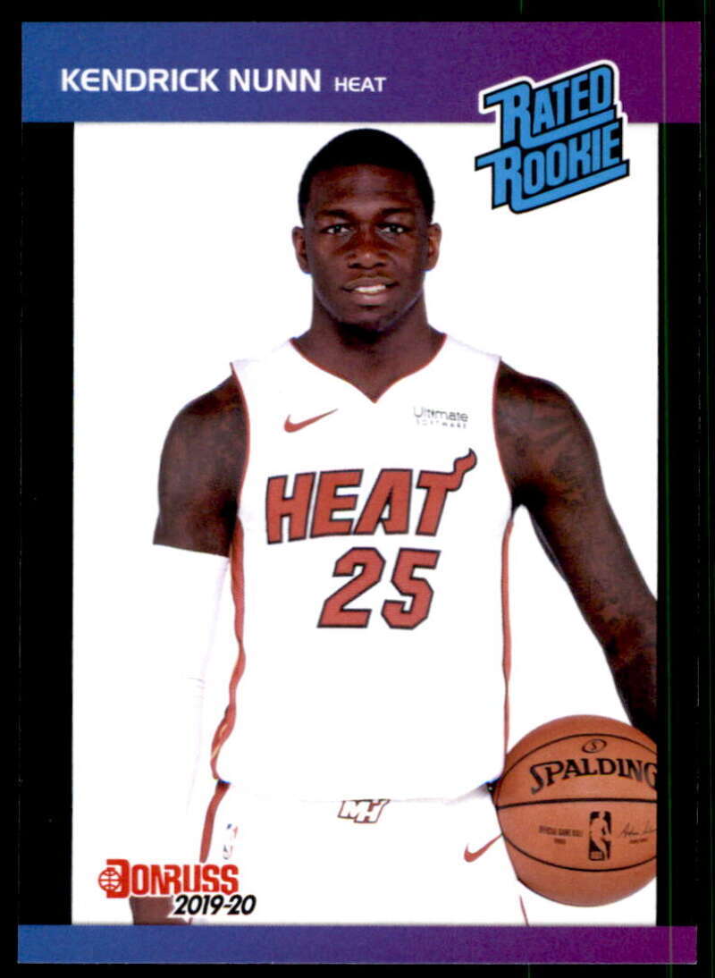 Kendrick Nunn 2019-20 Panini Instant Rated Rookie Retro #36 Heat 