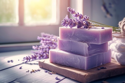 Bio-Safe One, Inc. - Tender Lavender Natural Organic Soap Bar 4 oz Homemade - Picture 8 of 15