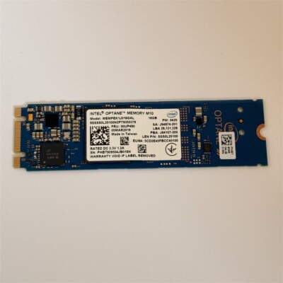 10PCS Intel Optane Memory M10 SSD M.2 2280 16GB MEMPEK1J016GA PCIe
