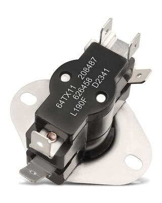 626458R L190F Limit Control Switch Nordyne Furnace Heater 2 Pole
