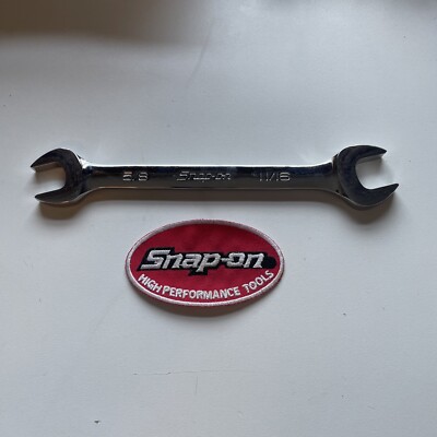 MINT Snap-on Tools 5/8'' &11/16'' SAE Double Open End Wrench VO2022B USA