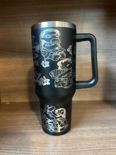 Discover Lilo and Stitch Engraved Stainless Steel Tumbler