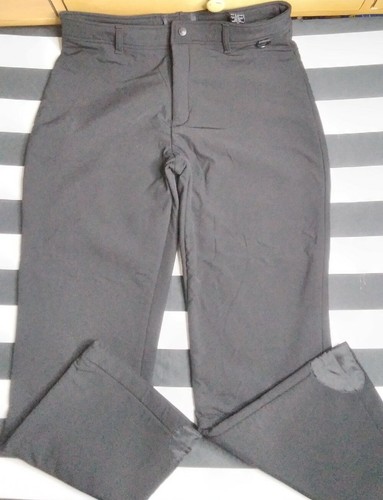 De Neve Womens Black Ski Snow Pants 