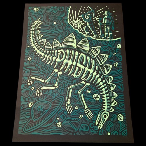 Johnny Greenteeth Phish Dick's Sporting Goods Park AP Edition 18"x24" 15/150 LE - Picture 2 of 23