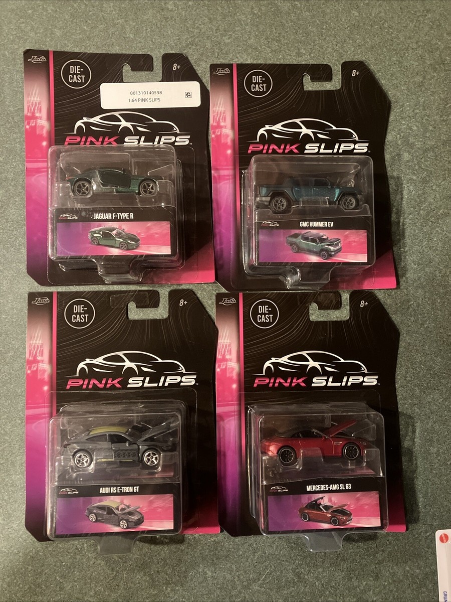 Jada pink slips Collection Of 4 | eBay