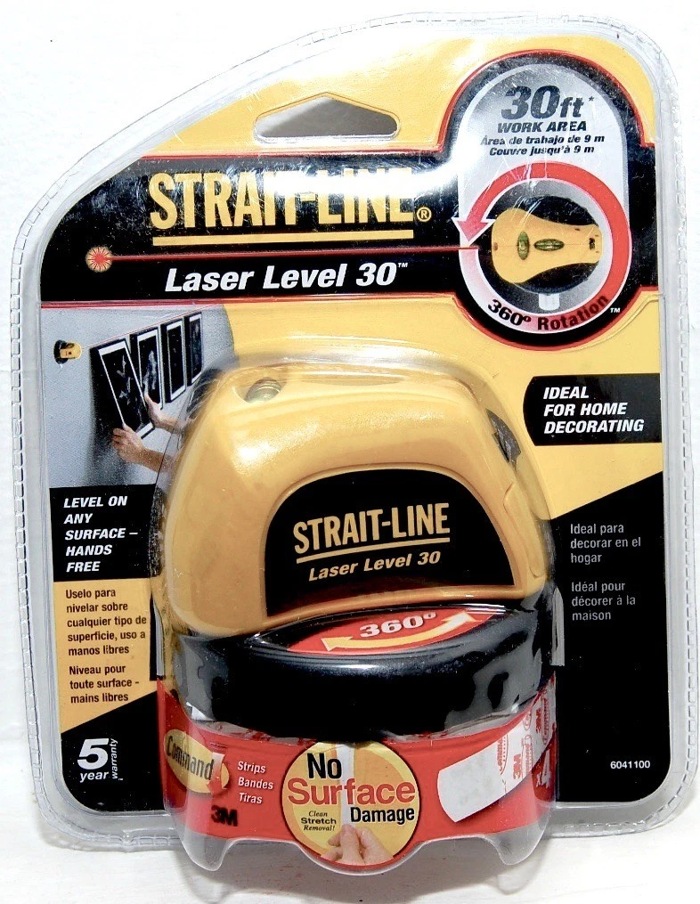 IRWIN STRAIT LINE Laser Level 30 LL30 360 Degree Rotating NEW